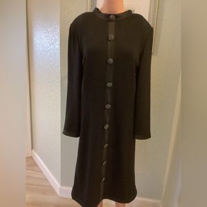 vintage st john dress, black, size 14